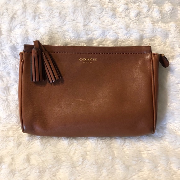 Coach Handbags - Pre-Loved Large Coach Legacy Clutch/Wristlet
